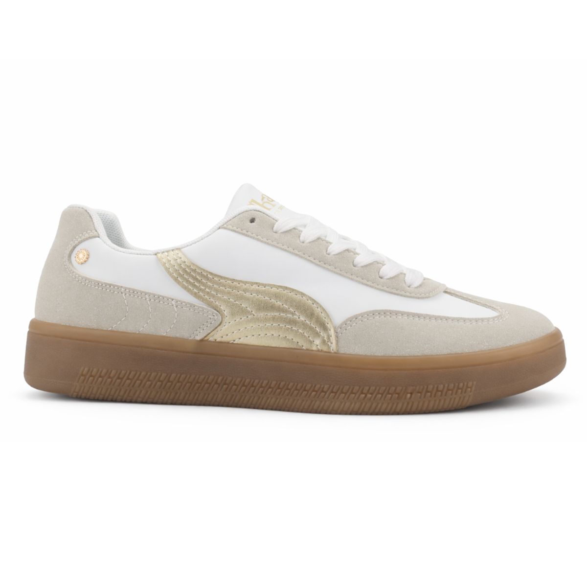 CHALADA - Zapatilla Mujer Blanco y Beige Urbano Chalada Cherish