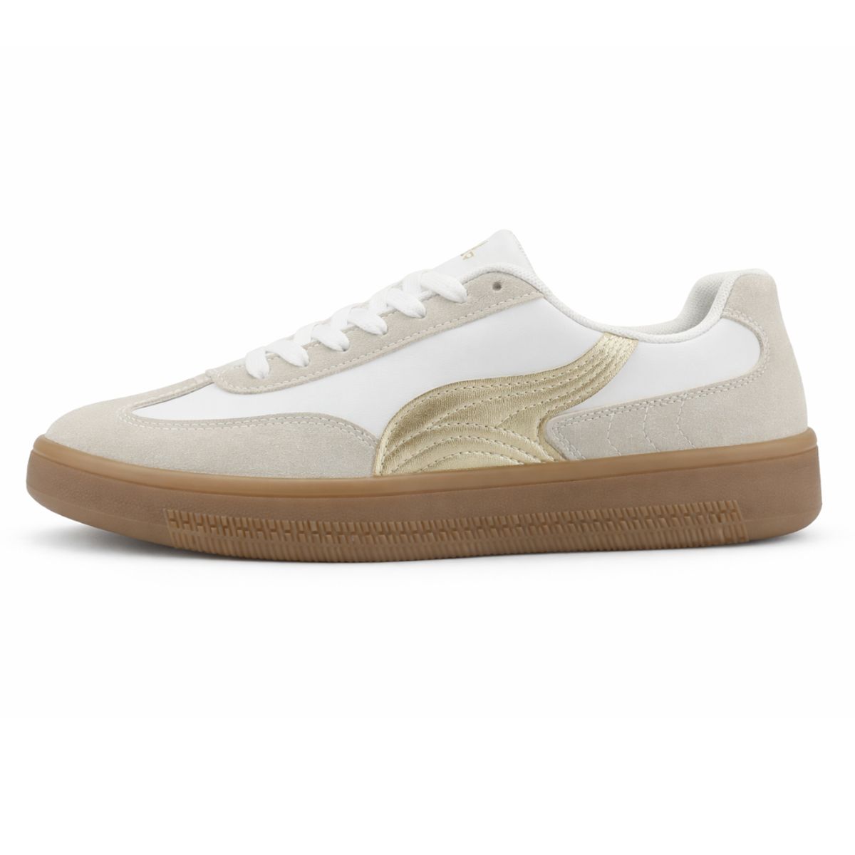 CHALADA - Zapatilla Mujer Blanco y Beige Urbano Chalada Cherish
