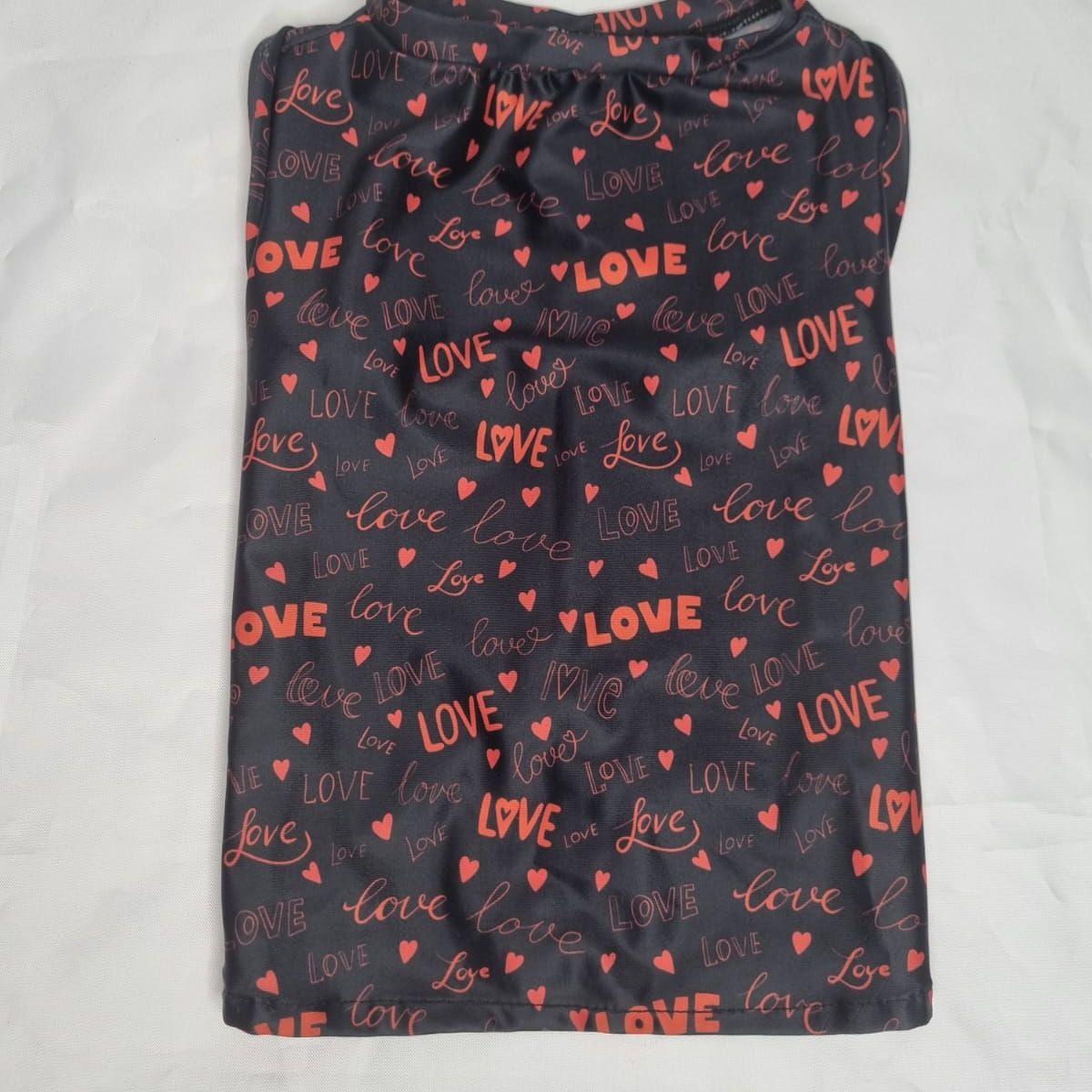 EL MUNDO DE EMMA - Polera mascota love talla XS corta