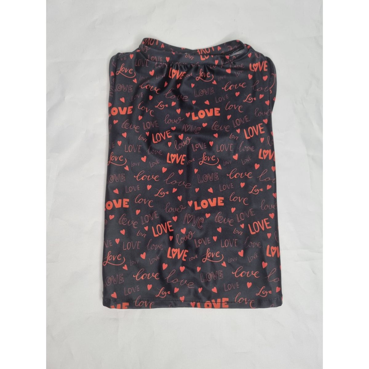 EL MUNDO DE EMMA - Polera mascota love talla XS corta