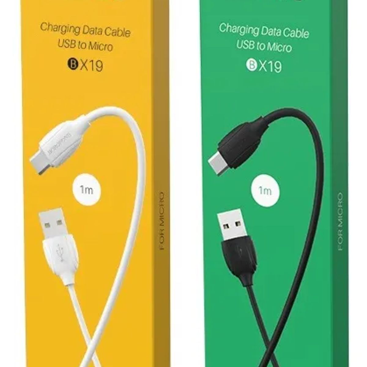 BOROFONE - Cable Borofone BX19 Micro 1M Negro