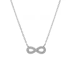 LUX JOYAS - Collar Plata 925 Infinito Bri