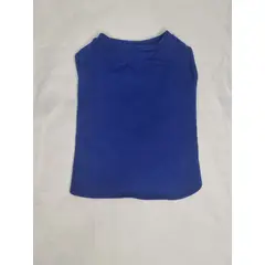 EL MUNDO DE EMMA - Polerón mascota azul talla M corto