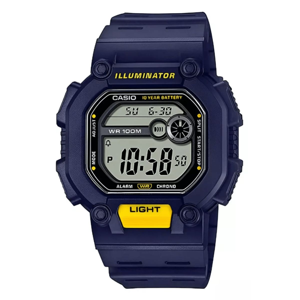 CASIO - RELOJ CASIO W-737H-2AVDF AZUL HOMBRE
