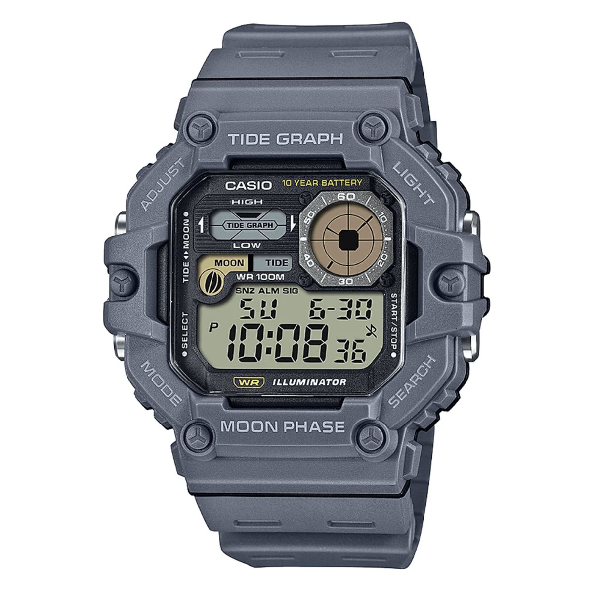 CASIO - RELOJ CASIO WS-1700H-8AVDF GRIS HOMBRE
