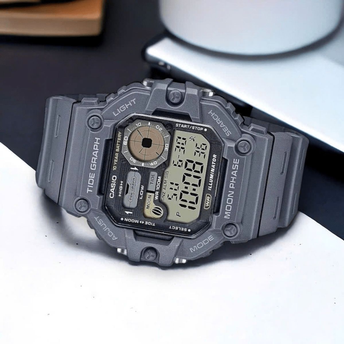 CASIO - RELOJ CASIO WS-1700H-8AVDF GRIS HOMBRE