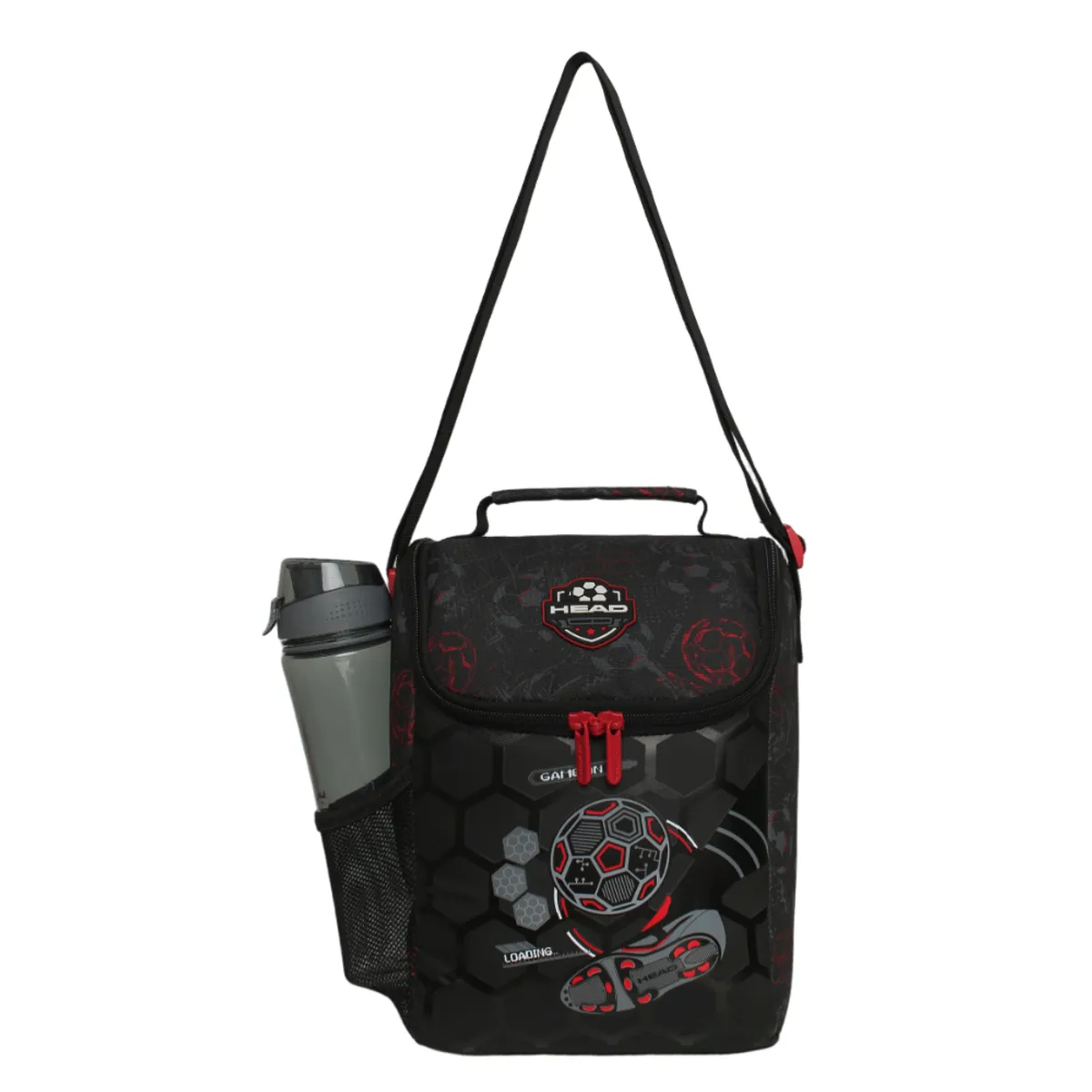 HEAD - Lonchera Infantil Niño Fresh Futbol Negro Head