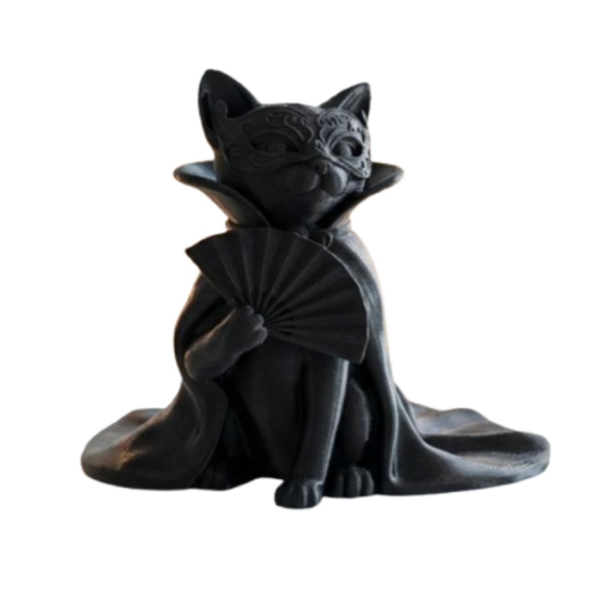 GENERICO - Escultura- Gato Elegante Vanidoso