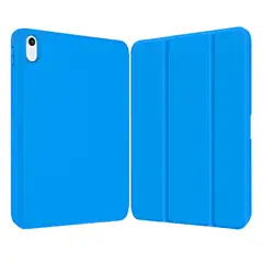 GENERICO - Fundas De iPad Con Porta Lápiz Para iPad Air 13 M2 / M3 - Azul