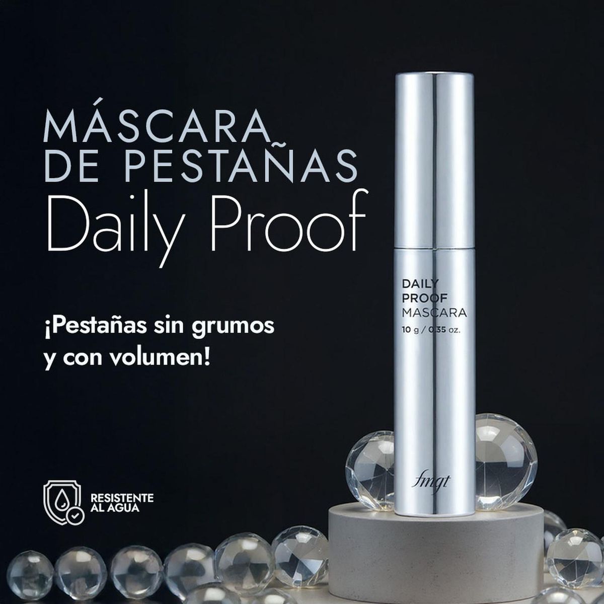 FMGT - Máscara De Pestañas Volumen alarga FMGT Daily Proof Coreano