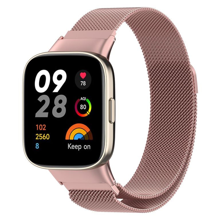 Correas Milanesse Loop Para Redmi Watch 3 Rosa TALLA UNICA