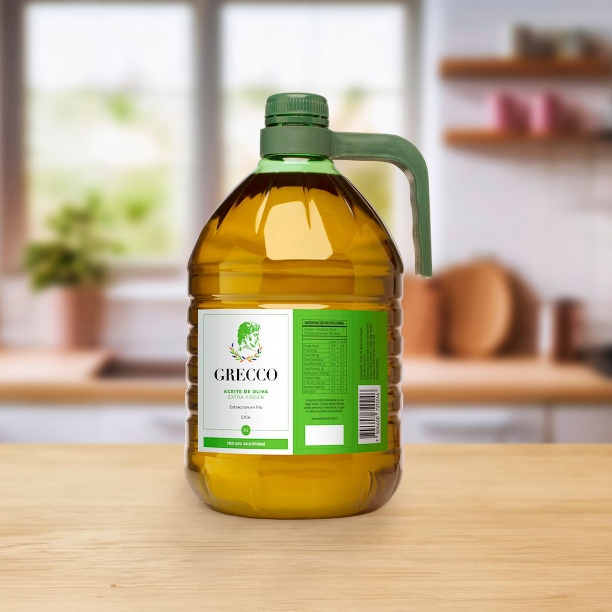 GRECCO - Aceite de Oliva extra virgen Grecco 4 x 5000 ml