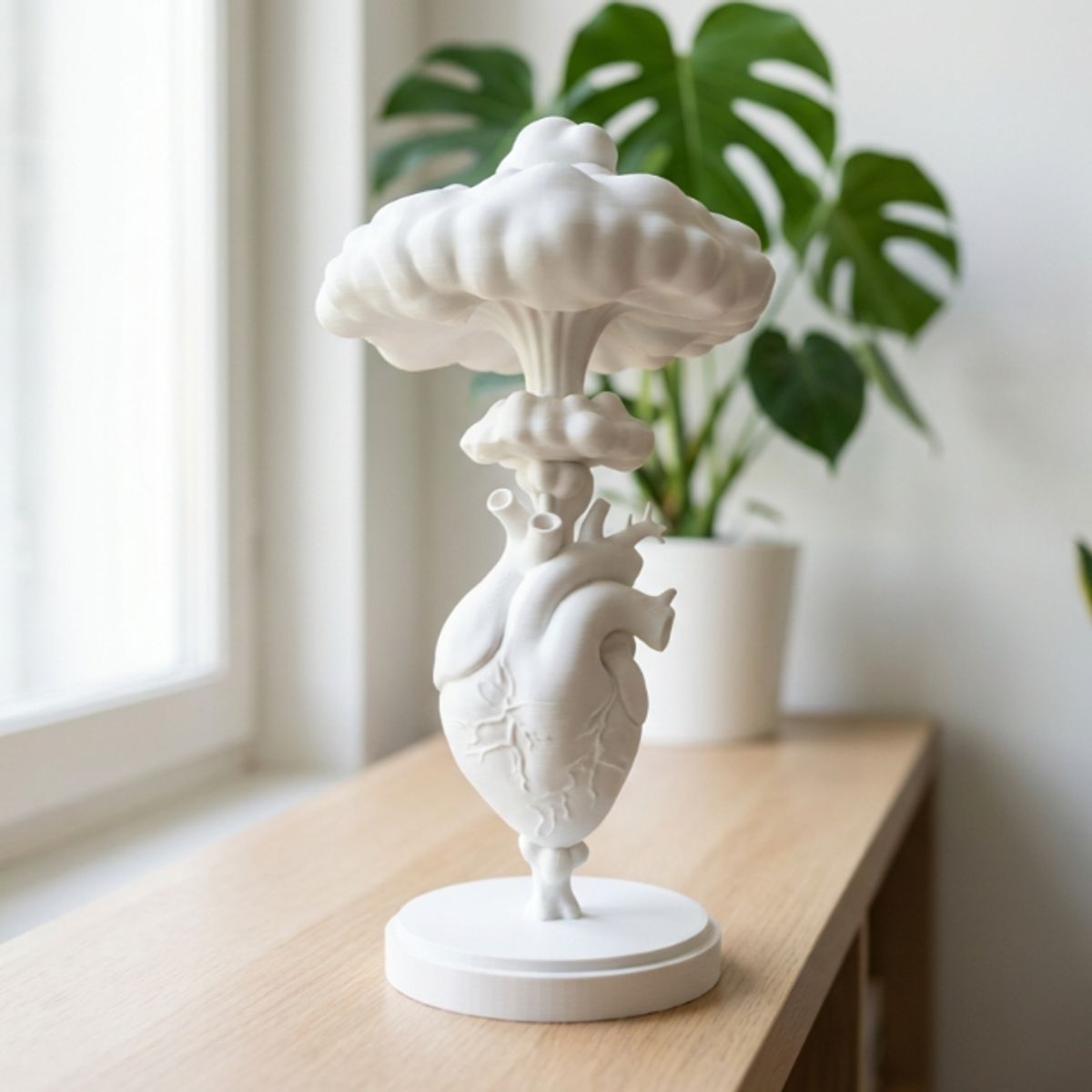 GENERICO - Escultura- Corazón Explosión de Amor