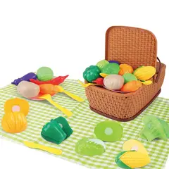 CHILL PICNIC - Canasta de Picnic Educativa Montessori Set All in One