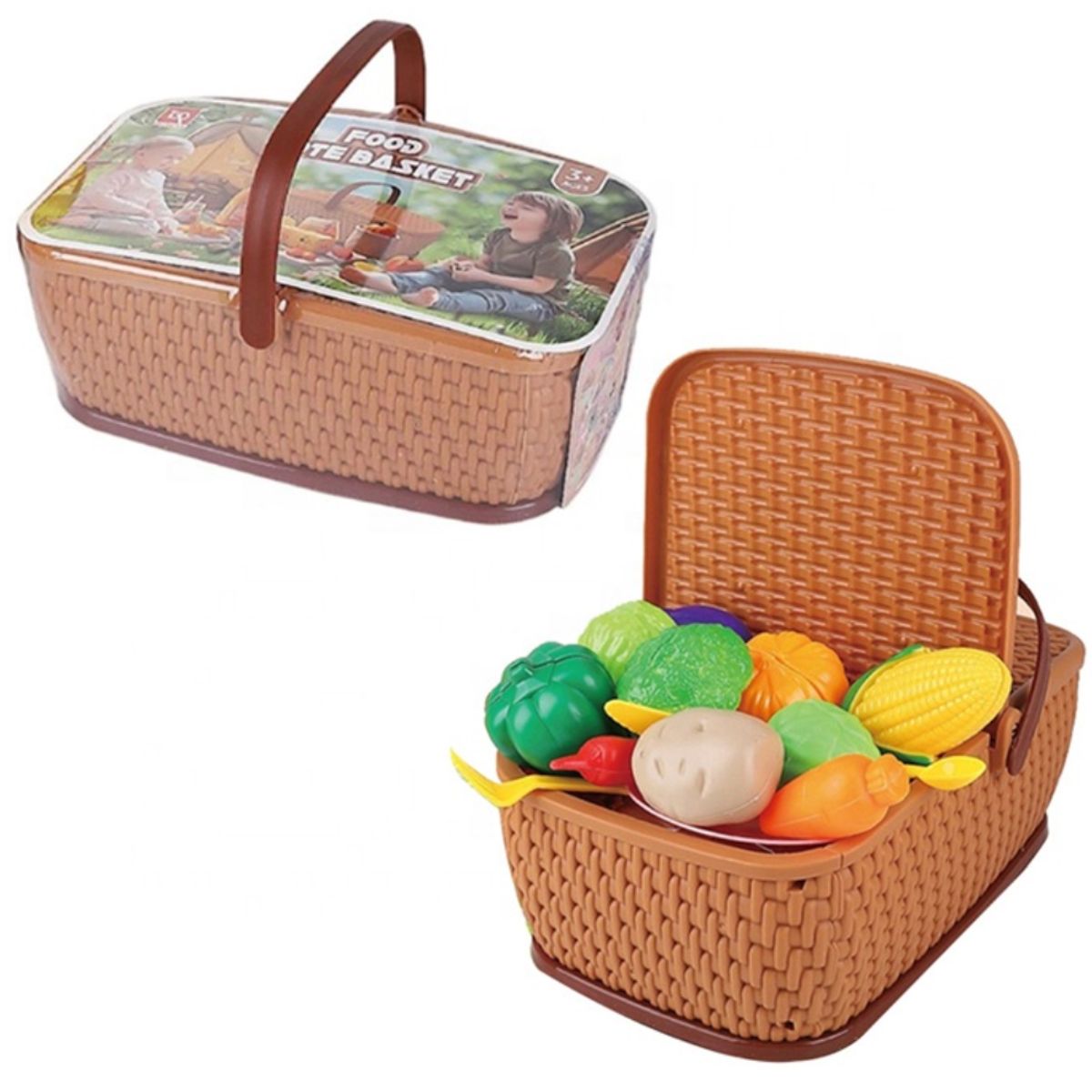 CHILL PICNIC - Canasta de Picnic Educativa Montessori Set All in One