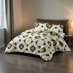 GENERICO - Cubrecama Premium Tejido Jacquard con Chiporro 2 plazas m12