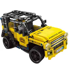 RC CORK - Auto JEEP 1:16 A CONTROL REMOTO RECARGABLE – 446 PIEZAS