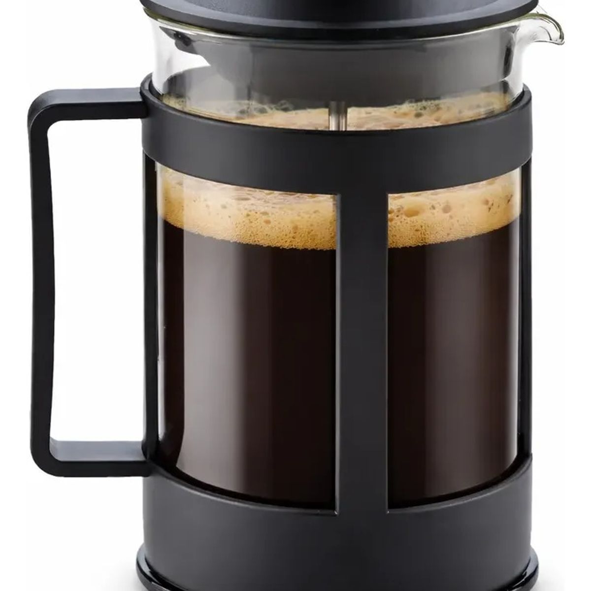 GENERICO - Cafetera Prensa Francesa Manual Cafe Prensa Francesa 600 Ml Negro