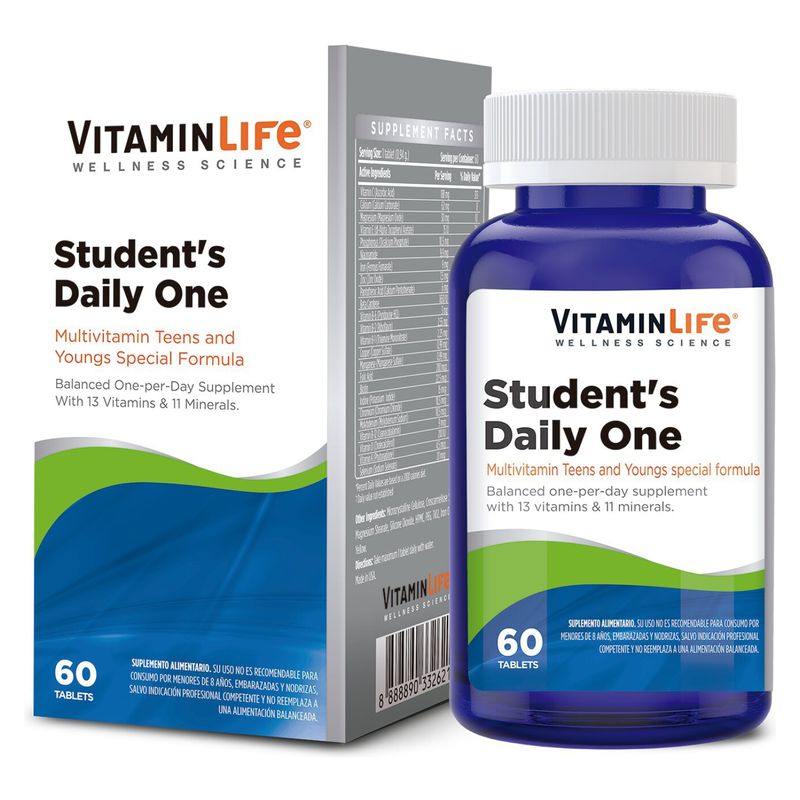 VITAMIN LIFE - Students Daily One Vitaminlife X60Cap.