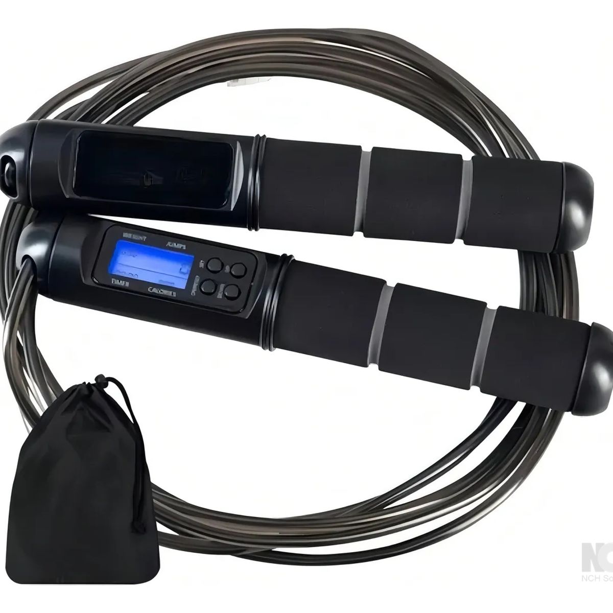 GENERICO - Cuerda Para Saltar Digital Con Contador Y Pantalla Lcd