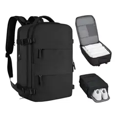 GENERAL - Mochila de Viaje Impermeable Cabina Avión Viral Expandible 30Lts