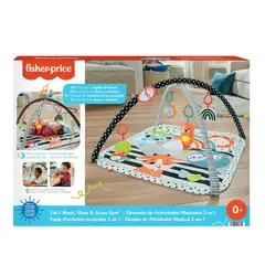 FISHER PRICE - Fisher-price Gimnasio Para Bebés Actividades Musical 3 En 1