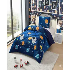 GENERICO - Cubrecama Plumón Chiporro Plaza y Media Extra Suave Térmico Premium