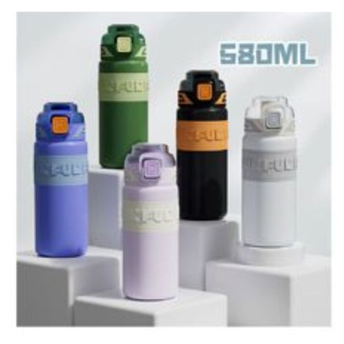 GENERICO - BOTELLAS TERMICAS 580ML COLORES SURTIDOS