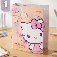 PROARTE - Archivador Lomo Ancho Formato A4 Carta 2 Anillos Hello Kitty Diseño Surtido