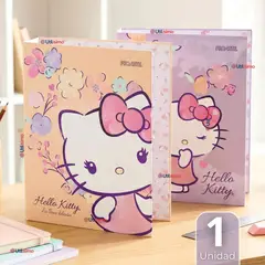 PROARTE - Archivador Lomo Ancho Formato A4 Carta 2 Anillos Hello Kitty Diseño Surtido
