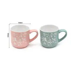 GENERICO - TAZA DE CERÁMICA 380ML COLORES SURTIDOS