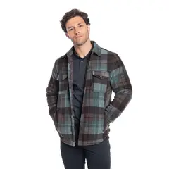 TRUVAL - Chaqueta Micropolar Cuadros Hombre