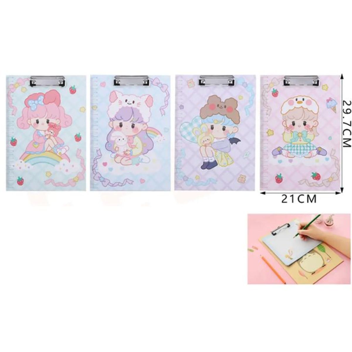 GENERICO - Anotador Summer Girl A4 21x30cm