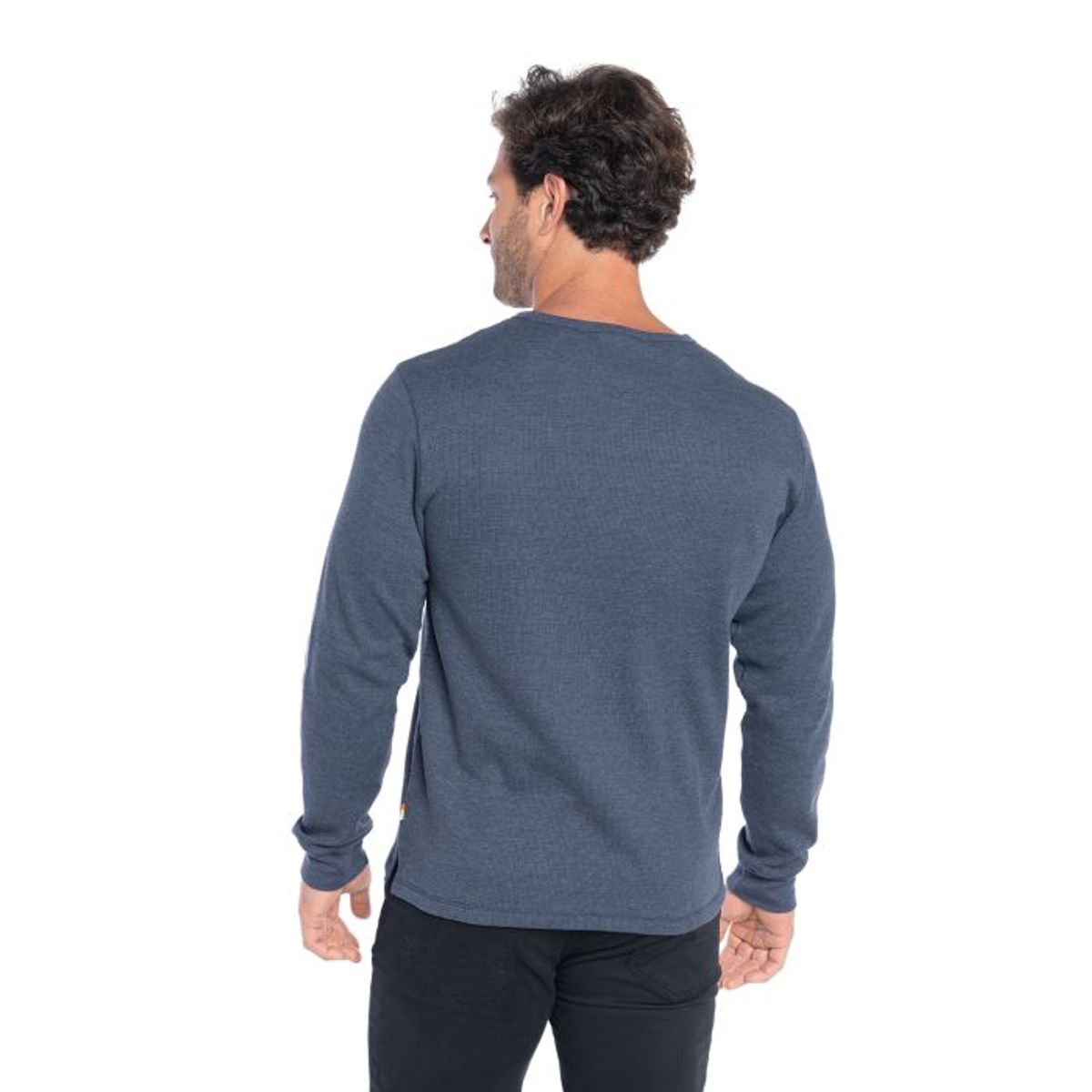 TRUVAL - Polera Manga Larga Waffle Hombre