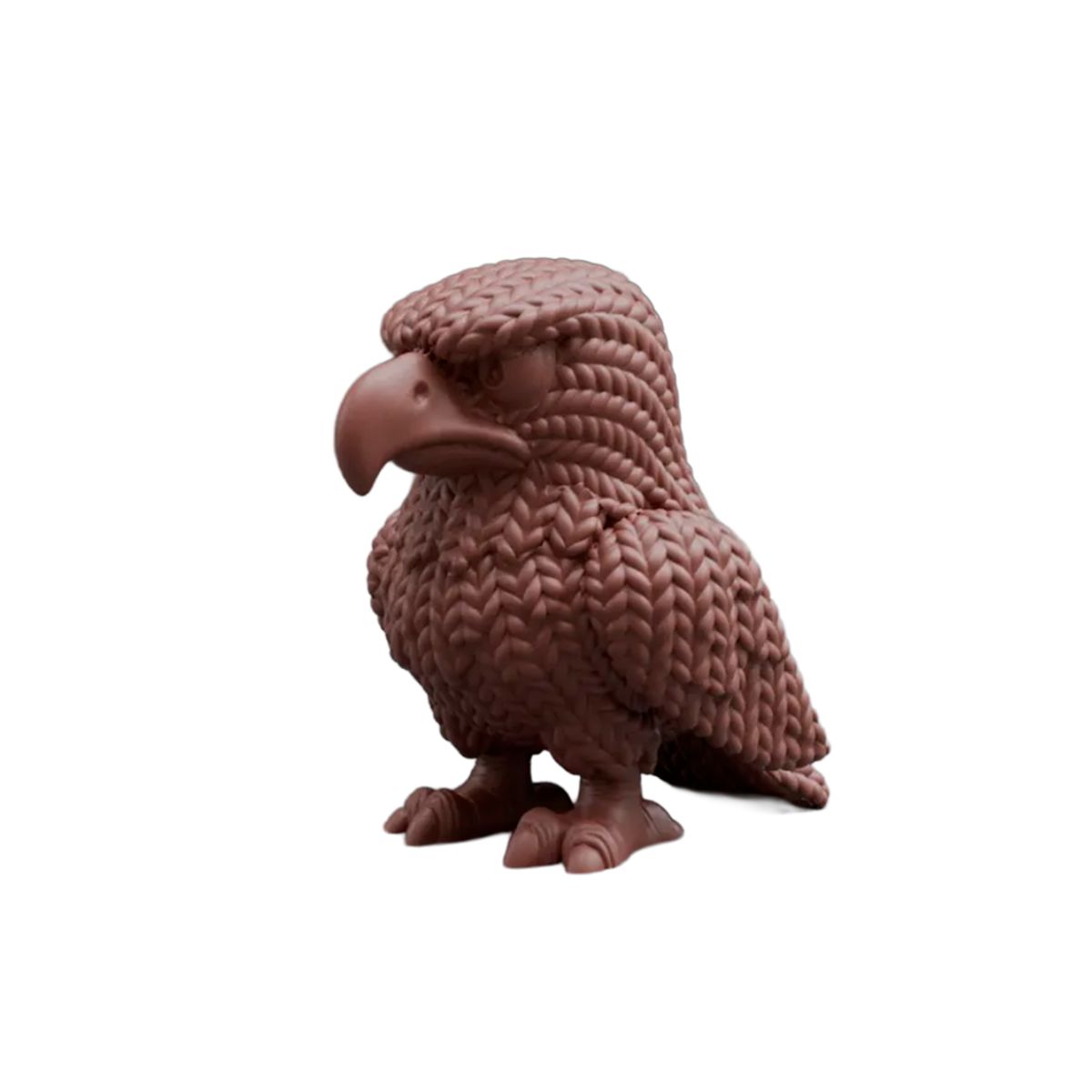 GENERICO - Figura águila estilo tejida