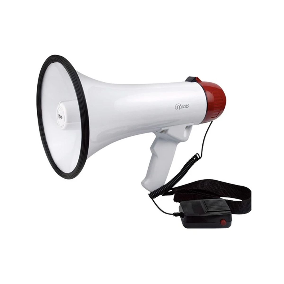 MICROLAB - Megáfono Recargable 25W Con Micrófono Microlab MG-7292