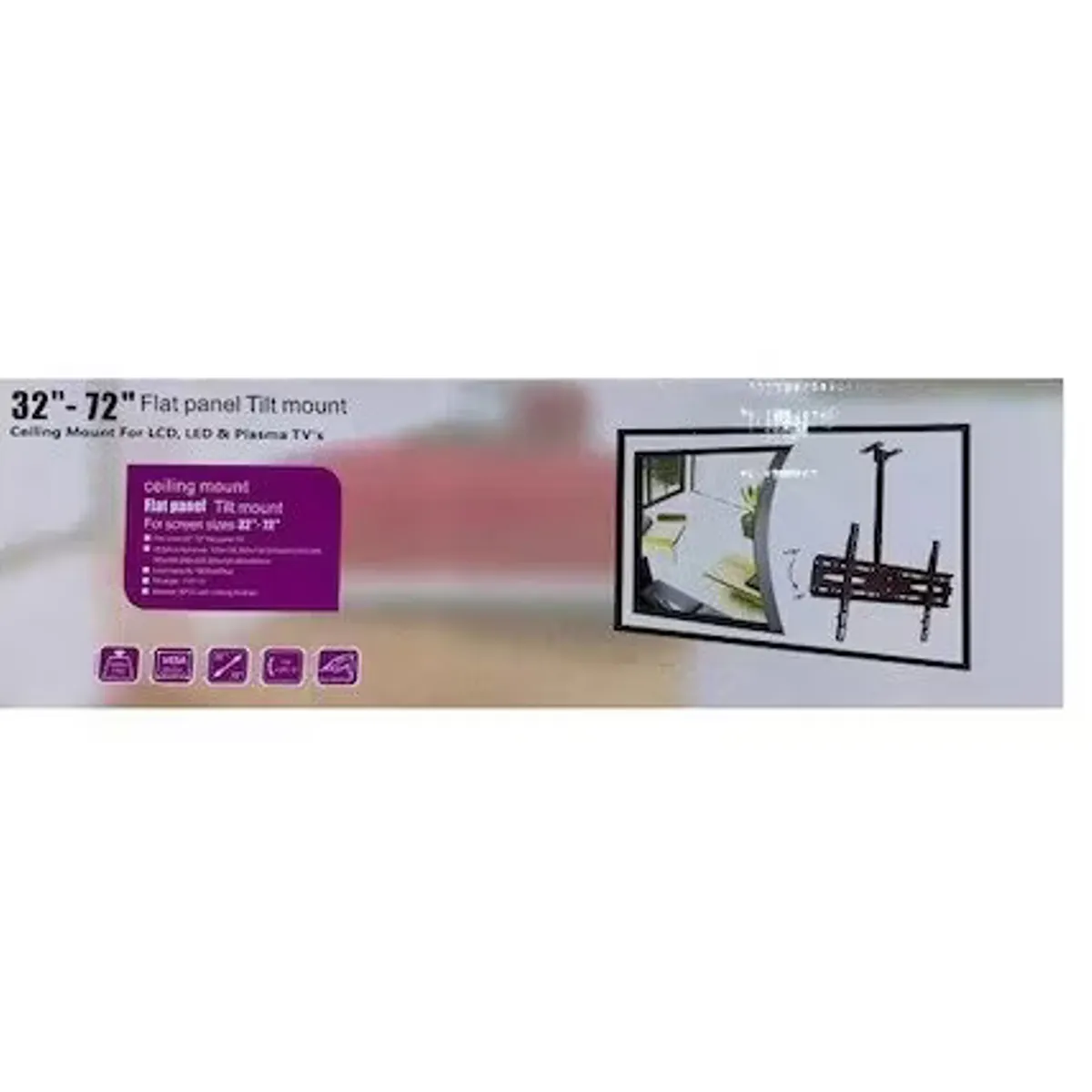 GENERICO - Soporte Colgante Para Monitor De Tv Universal