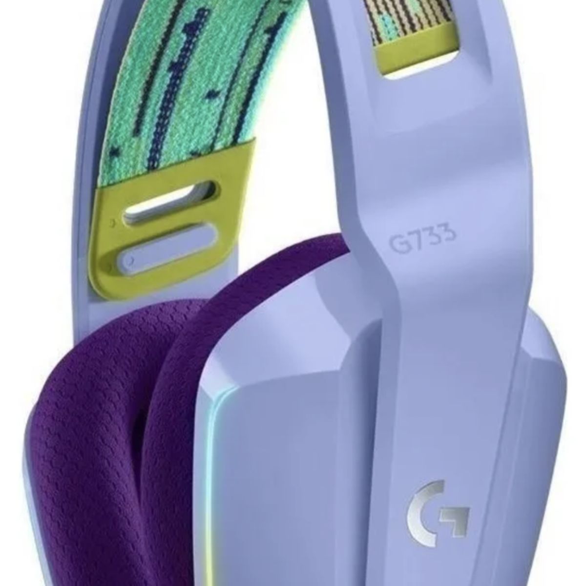 LOGITECH - Audifono Gamer Logitech G733 Lightspeed Rgb Color Lila