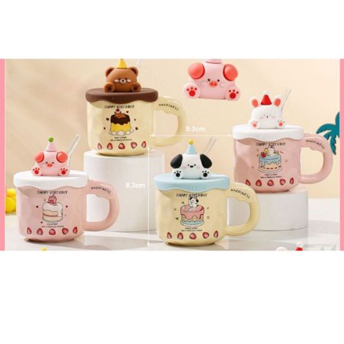 GENERICO - TAZA HAPPY BIRTHDAY 380ML