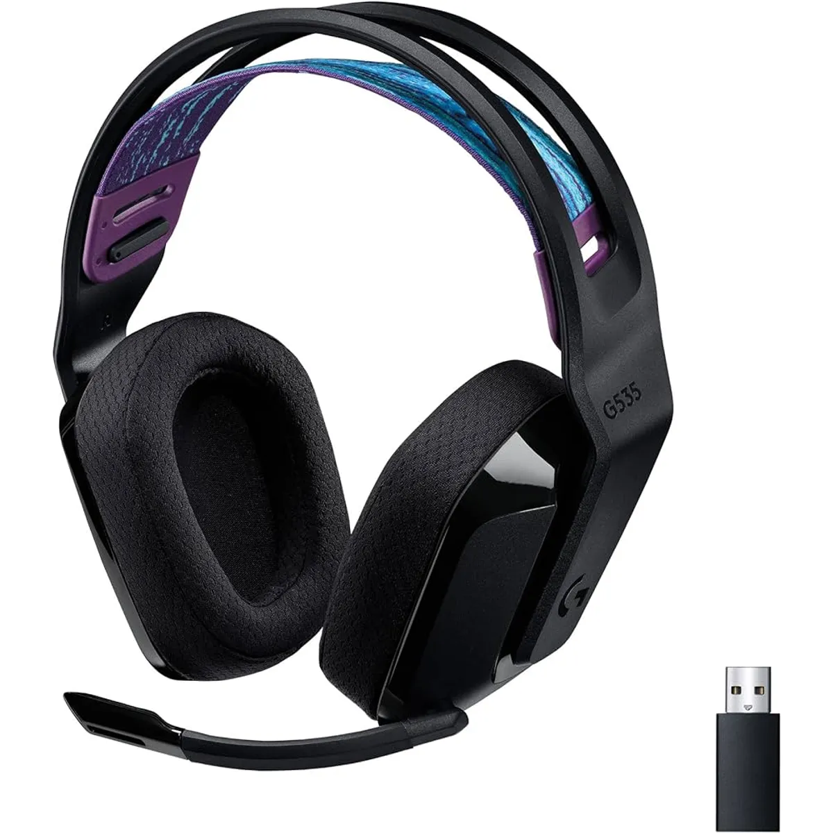 LOGITECH - Audífonos Inalámbricos Logitech G535 LightSpeed Color Negro Black