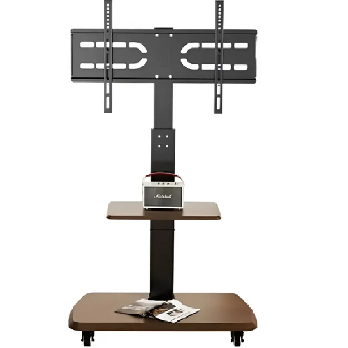 GENERICO - Soporte Rack Movil De Tv Con Ruedas 32 A 70 Base Pedestal