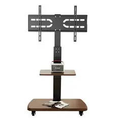 GENERICO - Soporte Rack Movil De Tv Con Ruedas 32 A 70 Base Pedestal