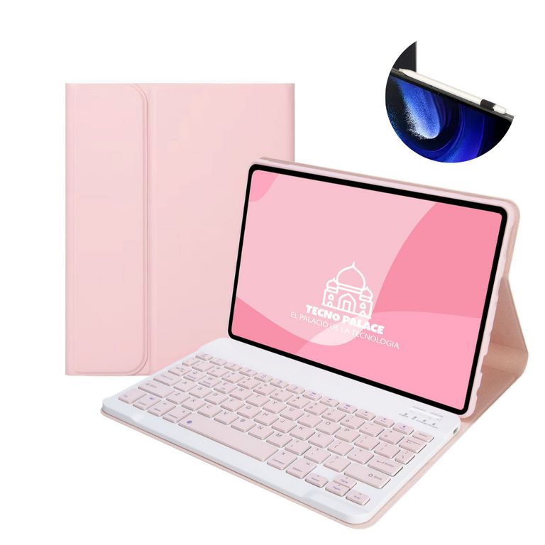Funda Con Teclado Premium Para Honor Pad 9 - letra N
