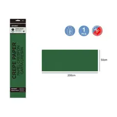 GENERICO - Papel Crepe Verde Oscuro 200X50 Cm