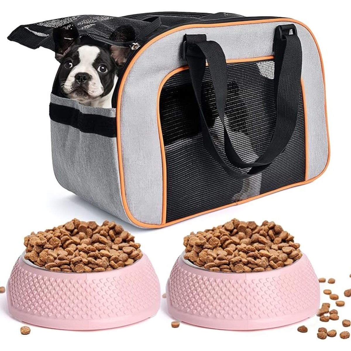 GENERICO - Bolso Transportadora Para Perro Y Gato Portátil Plegable