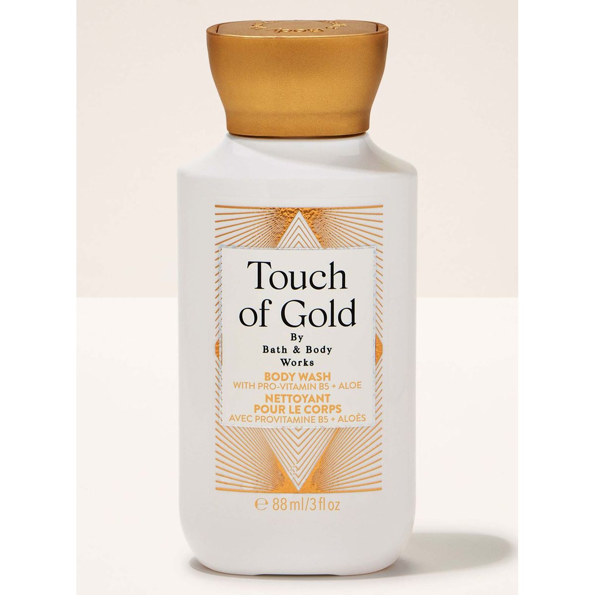 BATH & BODY WORKS - Gel de Ducha Mini Bath and Body Works Touch of Gold