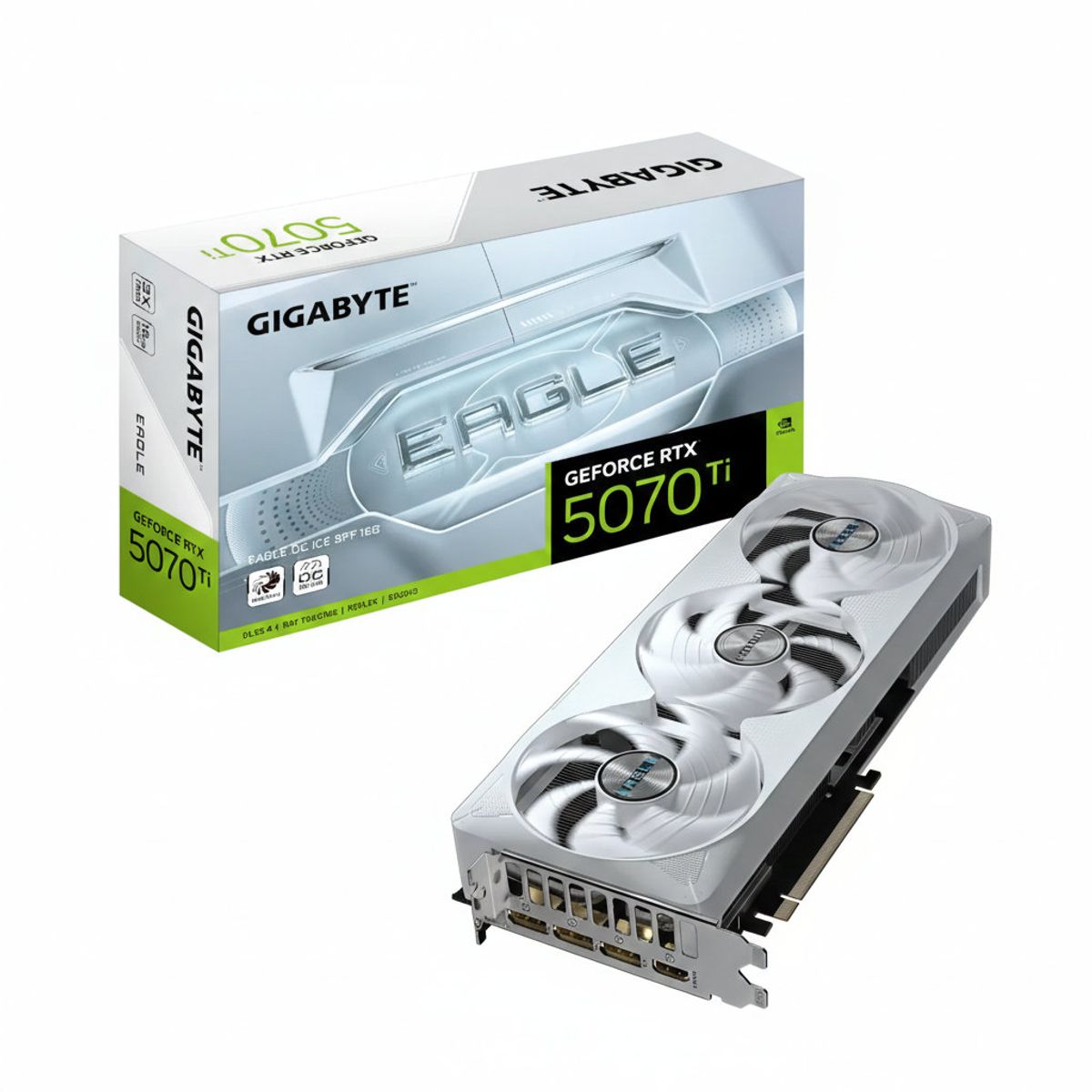 GIGABYTE - Tarjeta de Video - Gigabyte  Eagle OC ICE Nvidia 5070Ti 16GB