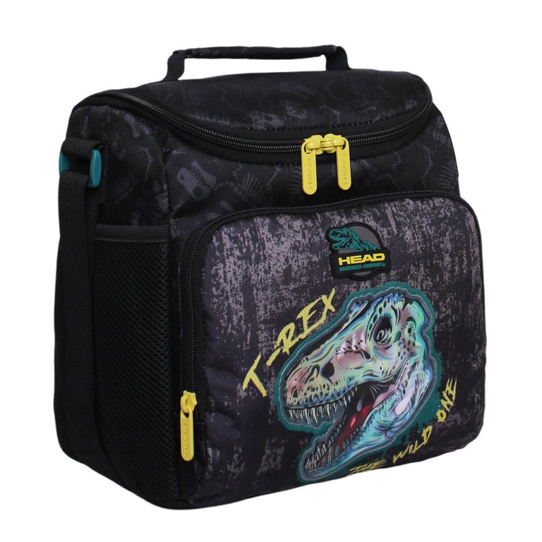 Lonchera Escolar Freeze Dino 3D Negro Negro TALLA UNICA
