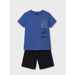 MAYORAL - Conjunto bermuda y camiseta palmera chicos