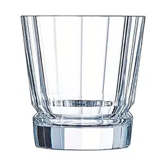 GENERICO - Set de 6 vaso bajo 320 ml Cristal Macassar Cristal d'Arques